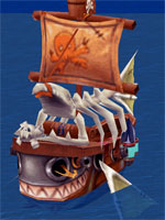 Jack the Pirate's Support Ship