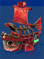 Beardy Pirate Support Ship