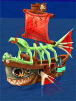 Jack the Pirate's Command Ship