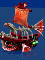 Beardy Pirate Command Ship